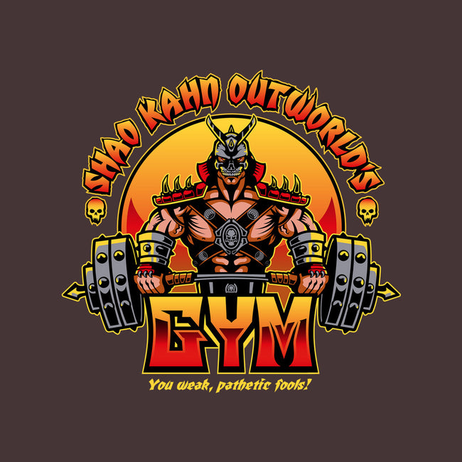 Outworld's Gym-None-Drawstring-Bag-demonigote