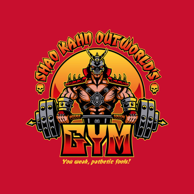 Outworld's Gym-Youth-Crew Neck-Sweatshirt-demonigote