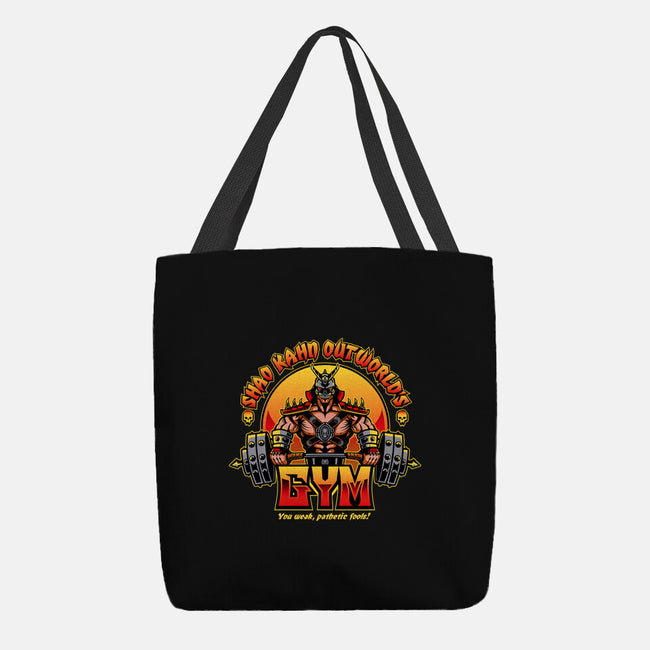 Outworld's Gym-None-Basic Tote-Bag-demonigote