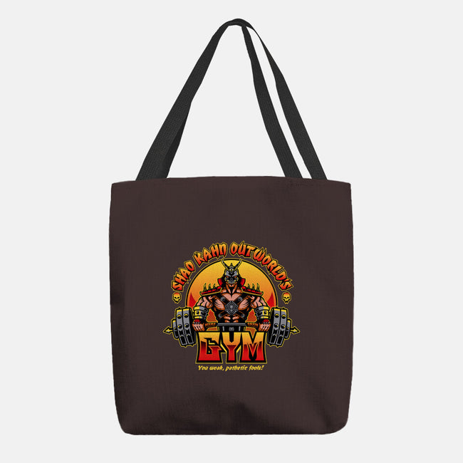 Outworld's Gym-None-Basic Tote-Bag-demonigote