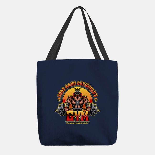 Outworld's Gym-None-Basic Tote-Bag-demonigote