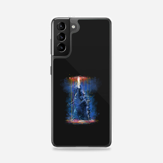 Watercolor Godzilla-Samsung-Snap-Phone Case-zascanauta