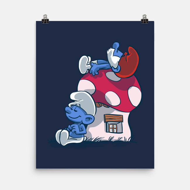 Smurfpy-None-Matte-Poster-zascanauta
