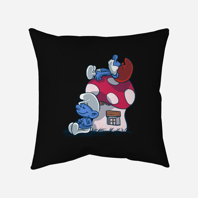 Smurfpy-None-Removable Cover-Throw Pillow-zascanauta