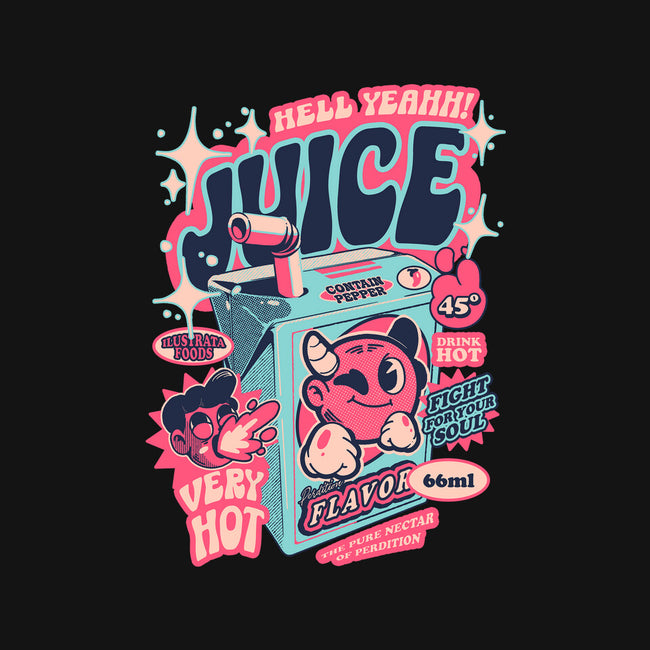 Hell Yeah Juice-Womens-Fitted-Tee-ilustrata