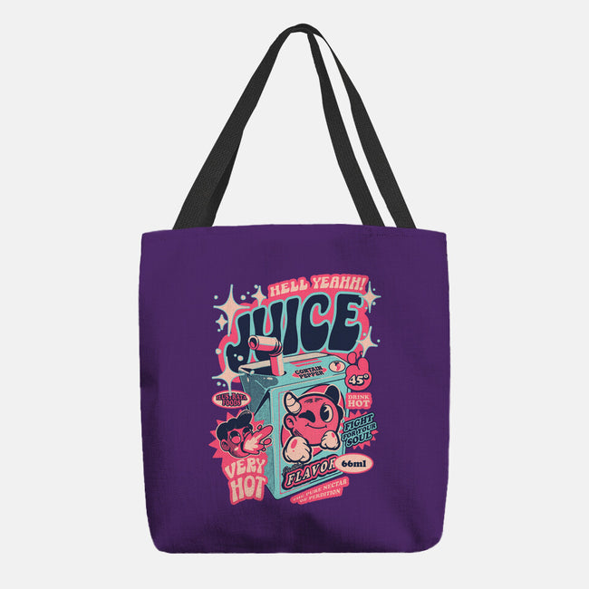 Hell Yeah Juice-None-Basic Tote-Bag-ilustrata