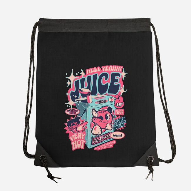 Hell Yeah Juice-None-Drawstring-Bag-ilustrata