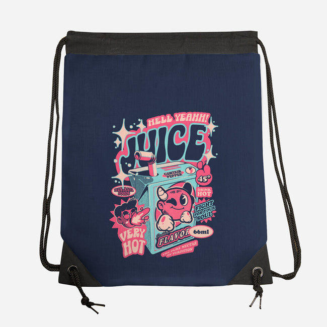 Hell Yeah Juice-None-Drawstring-Bag-ilustrata