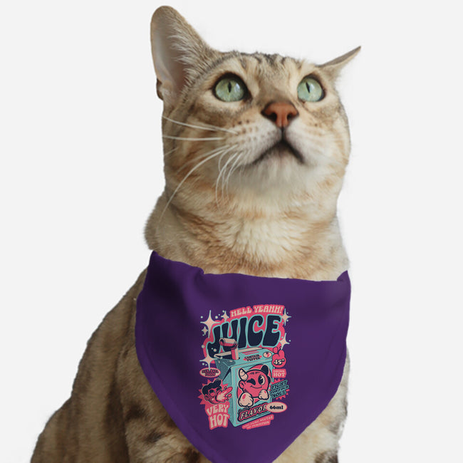 Hell Yeah Juice-Cat-Adjustable-Pet Collar-ilustrata