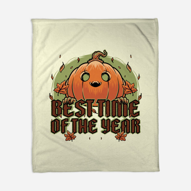 Pumpkin Autumn Halloween-None-Fleece-Blanket-Studio Mootant