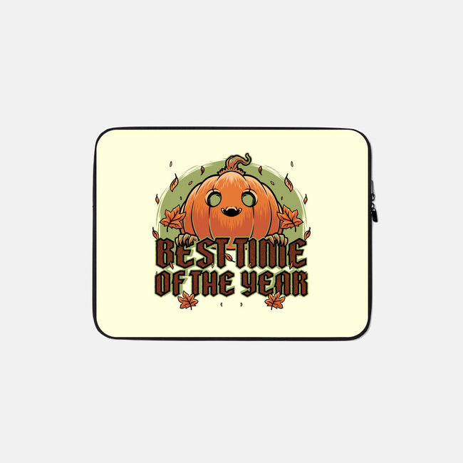 Pumpkin Autumn Halloween-None-Zippered-Laptop Sleeve-Studio Mootant