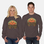 Pumpkin Autumn Halloween-Unisex-Crew Neck-Sweatshirt-Studio Mootant