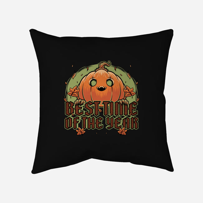 Pumpkin Autumn Halloween-None-Non-Removable Cover w Insert-Throw Pillow-Studio Mootant