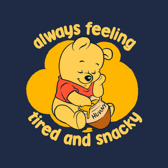 Cute Tired Snacky Bear-Youth-Basic-Tee-Studio Mootant