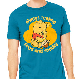 Cute Tired Snacky Bear