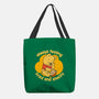 Cute Tired Snacky Bear-None-Basic Tote-Bag-Studio Mootant