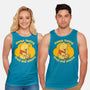 Cute Tired Snacky Bear-Unisex-Basic-Tank-Studio Mootant