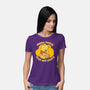 Cute Tired Snacky Bear-Womens-Basic-Tee-Studio Mootant