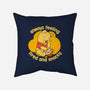 Cute Tired Snacky Bear-None-Removable Cover w Insert-Throw Pillow-Studio Mootant