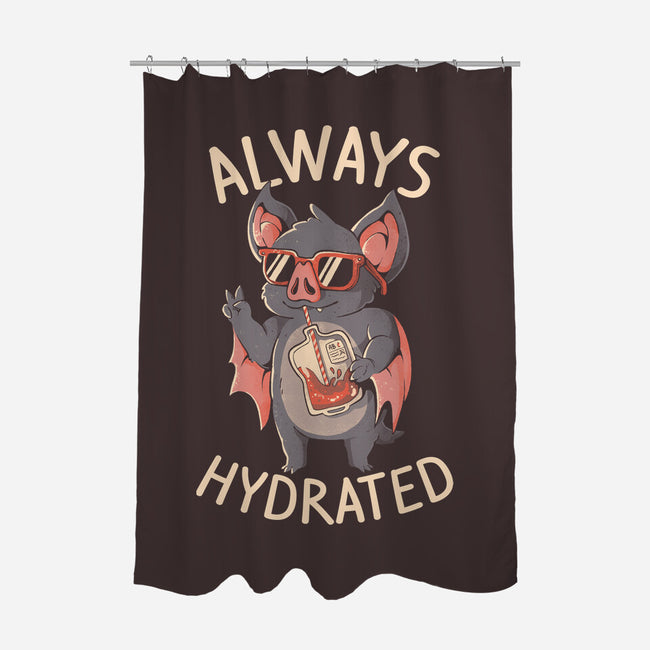 Always Hydrated-None-Polyester-Shower Curtain-eduely