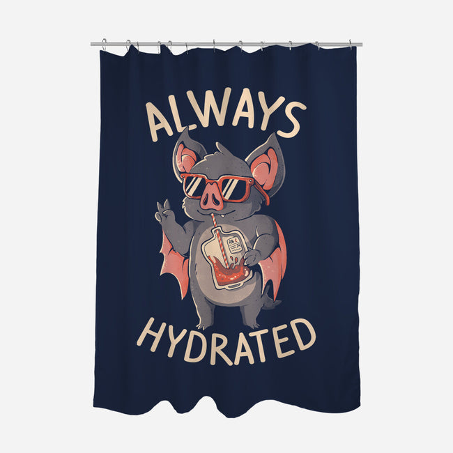 Always Hydrated-None-Polyester-Shower Curtain-eduely