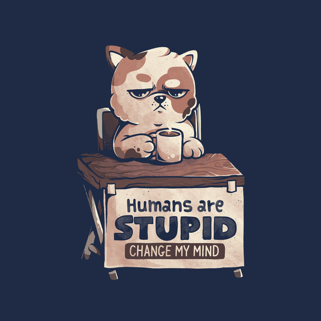 Humans Are Stupid-Youth-Basic-Tee-eduely
