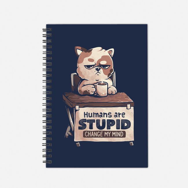 Humans Are Stupid-None-Dot Grid-Notebook-eduely