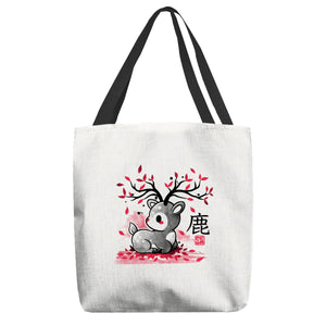 Japanese Deer In Autumn