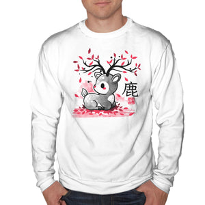 Japanese Deer In Autumn