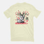 Japanese Deer In Autumn-Mens-Basic-Tee-NemiMakeit