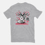 Japanese Deer In Autumn-Unisex-Basic-Tee-NemiMakeit