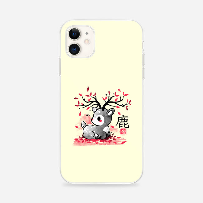 Japanese Deer In Autumn-iPhone-Snap-Phone Case-NemiMakeit