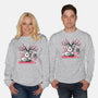 Japanese Deer In Autumn-Unisex-Crew Neck-Sweatshirt-NemiMakeit