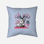 Japanese Deer In Autumn-None-Non-Removable Cover w Insert-Throw Pillow-NemiMakeit