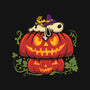 Beagle's Pumpkin House-Womens-Off Shoulder-Sweatshirt-erion_designs