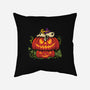 Beagle's Pumpkin House-None-Non-Removable Cover w Insert-Throw Pillow-erion_designs