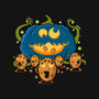 Pumpkin Monster-Cat-Basic-Pet Tank-erion_designs