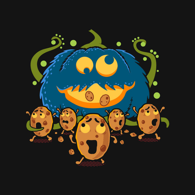 Pumpkin Monster-None-Polyester-Shower Curtain-erion_designs