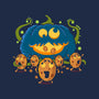 Pumpkin Monster-Cat-Basic-Pet Tank-erion_designs