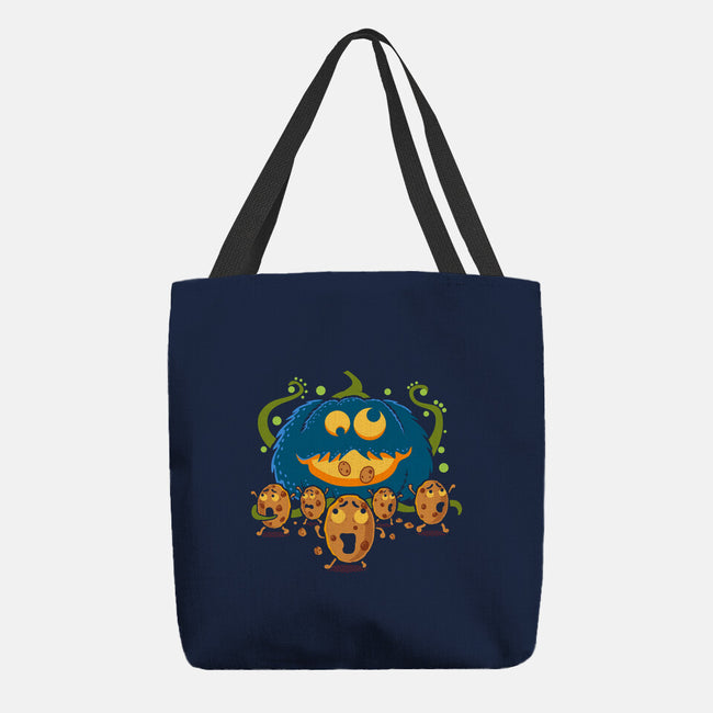 Pumpkin Monster-None-Basic Tote-Bag-erion_designs