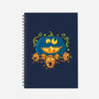 Pumpkin Monster-None-Dot Grid-Notebook-erion_designs