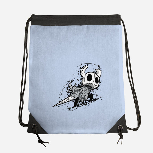 Hollow Sketch-None-Drawstring-Bag-nickzzarto