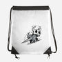 Hollow Sketch-None-Drawstring-Bag-nickzzarto