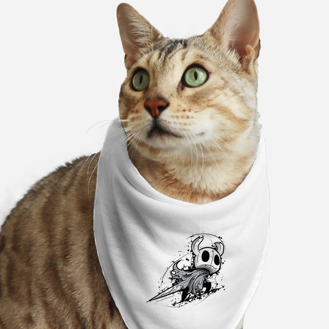 Hollow Sketch-Cat-Bandana-Pet Collar-nickzzarto