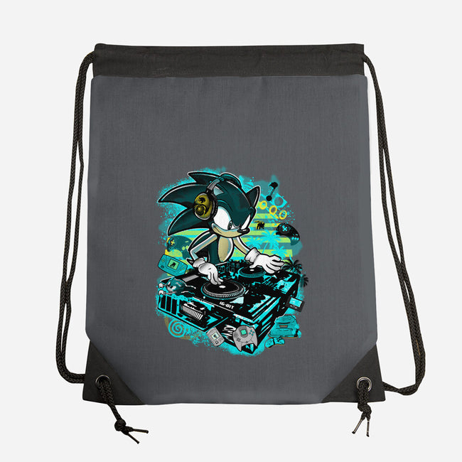 Speedin And Spinnin-None-Drawstring-Bag-sonicdude242