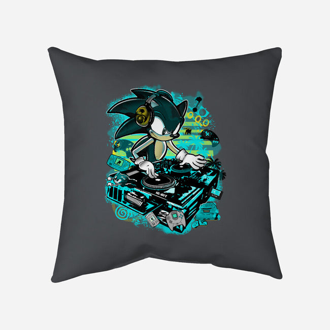 Speedin And Spinnin-None-Non-Removable Cover w Insert-Throw Pillow-sonicdude242