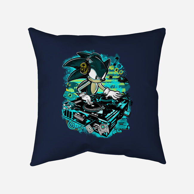 Speedin And Spinnin-None-Non-Removable Cover w Insert-Throw Pillow-sonicdude242