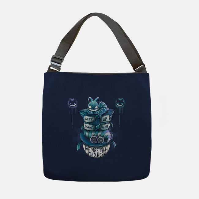 Cheshire Hatter-None-Adjustable Tote-Bag-Vallina84