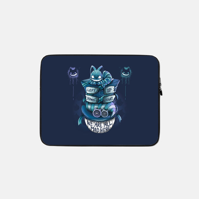 Cheshire Hatter-None-Zippered-Laptop Sleeve-Vallina84