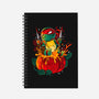 Halloween Red Turtle-None-Dot Grid-Notebook-Vallina84